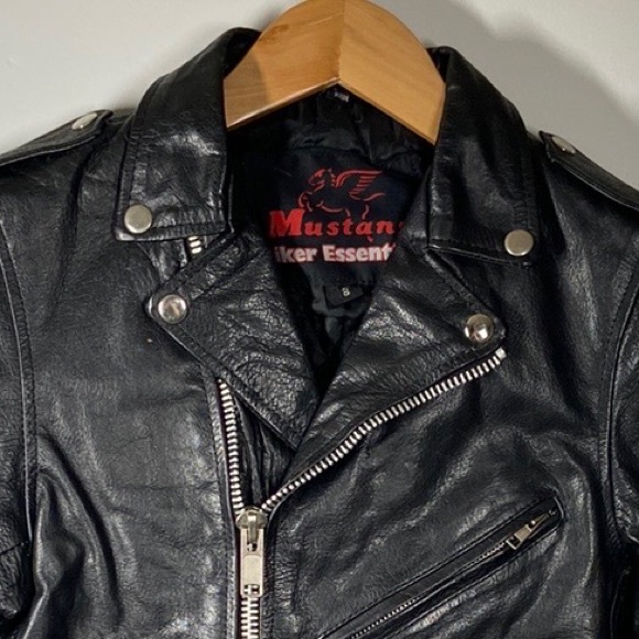 Mustang Biker Essentials Jackets & Coats Vintage Childs Leather